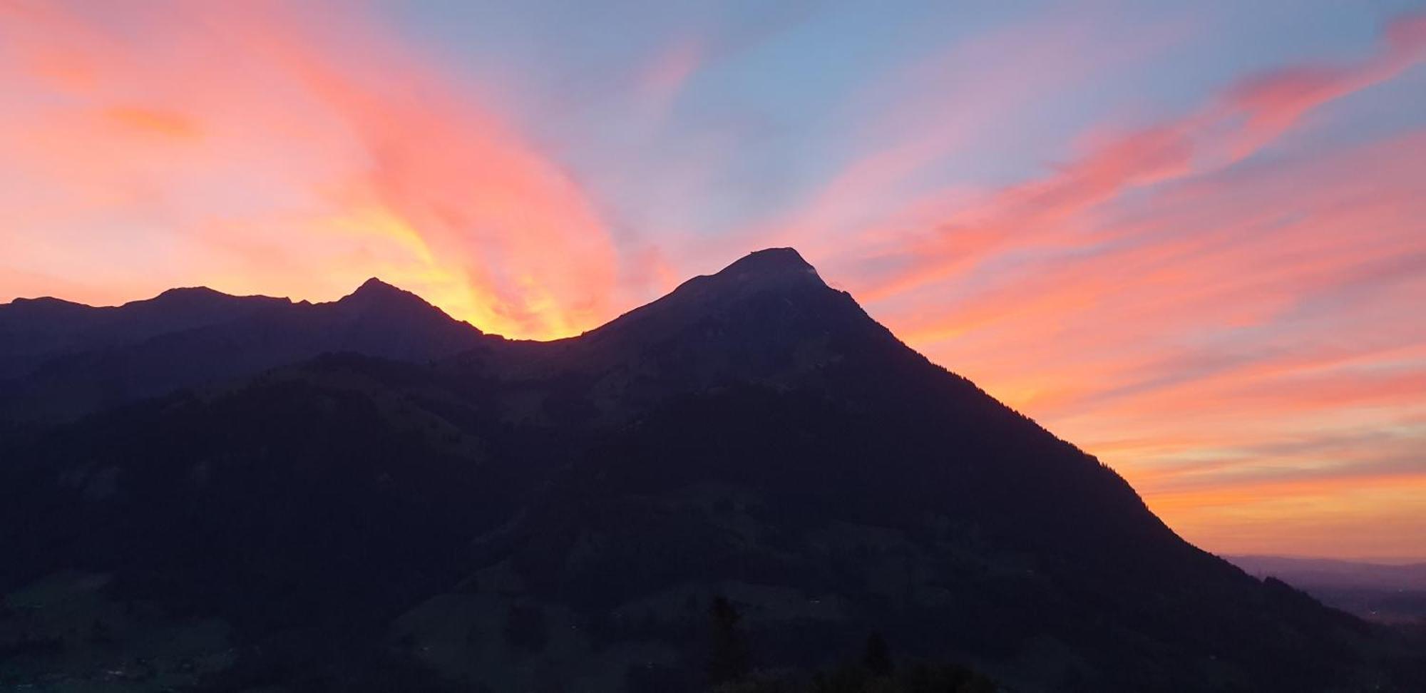 Gasthof Engelberg Scharnachtal Exteriör bild