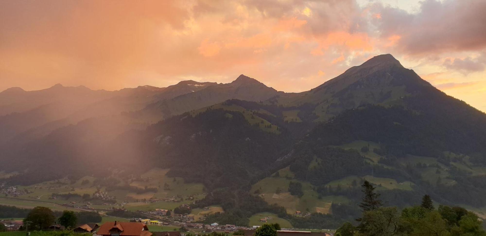 Gasthof Engelberg Scharnachtal Exteriör bild